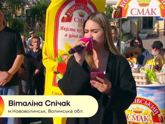  Юна співачка з Нововолинська стала фіналісткою «Караоке на майдані» 