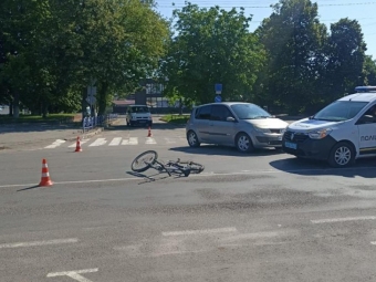 У ДТП у Нововолинську постраждав велосипедист 