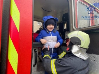 У дитячому садочку в Іваничах «виникла пожежа»: рятувальники провели навчання 