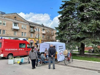 У Нововолинську під час «Ярмарку здоров'я» обстежили понад 120 осіб 
