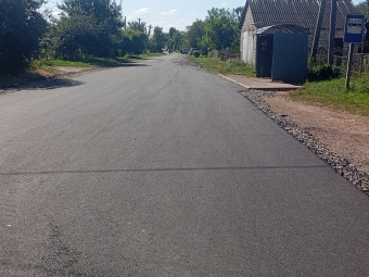 Завершились ремонтні роботи автомобільної дороги Іваничі – Долинка 