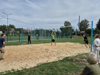 У Павлівськвй громаді проведено турнір з пляжного волейболу з нагоди Дня фізичної культури і спорту 