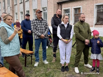 У Нововолинську відбулися показові ігри з петанку за участю ветеранів та родин захисників 