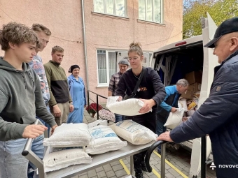 У Нововолинську територіальний центр соціального обслуговування отримав гуманітарну допомогу від благодійників з Нідерландів 