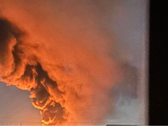 У Луцьку ліквідували пожежу після нічної атаки БПЛА на місто, - мер 