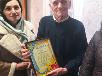 Від інженера до голови колгоспу: у Іваничівській громаді з 90-річчям привітали ювіляра 