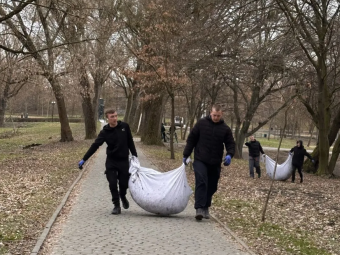 У Володимирі відбулася загальноміська передвеликодня толока у Слов’янському парку 