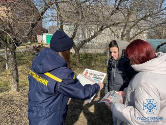 У Зимнівській громаді рятувальники проводять інформаційно-розʼяснювальні роботи 