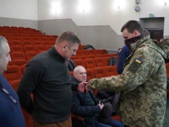 У Володимирі відбулося заняття з базової підготовки до національного спротиву 