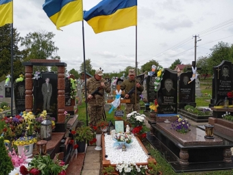 У Павлівській громаді вшанували пам’ять загиблого воїна Андрія Киричука 