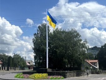 На місці колишнього танку у Володимирі встановлять флагшток із прапором 