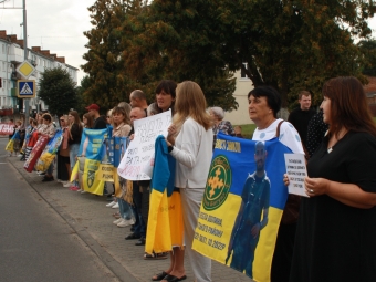 Володимир вийшов на підтримку військовополонених та зниклих безвісти захисників 