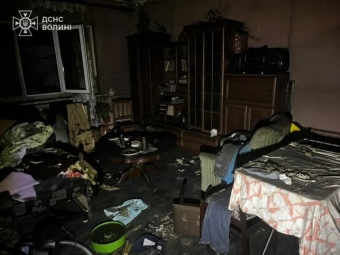 У Володимирі під час пожежі в житловому будинку загинули двоє людей 