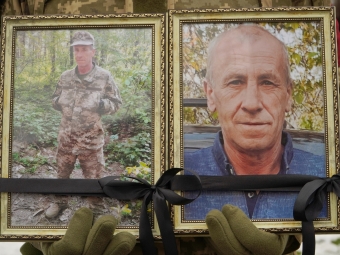 У Володимирській громаді провели в останню дорогу загиблого Героя Володимира Пойду 