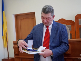 Батькові загиблого адвоката Сергія Лященка передали медаль від Епіфанія 