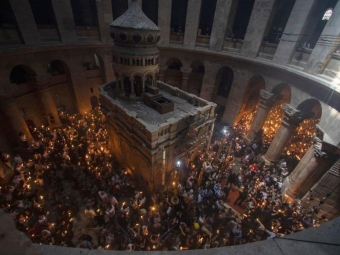 У Єрусалимі зійшов Благодатний вогонь 