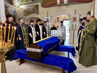 У Нововолинькій громаді провели в останню дорогу Героя Сергія Запорожця - новини Володимир-Водинського У Нововолинькій громаді провели в останню дорогу Героя Сергія Запорожця