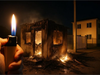 «Нічний палій із Володимира»: спалив КПП підприємства і отримав умовний термін 