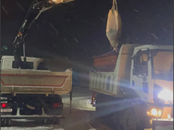 Комунальники Володимирської громади працюють у посиленому режимі вже майже тиждень 