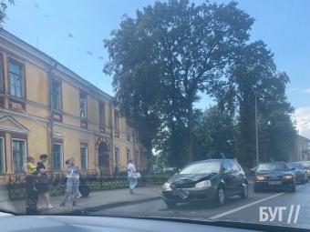 У Володимирі трапилася аварія 