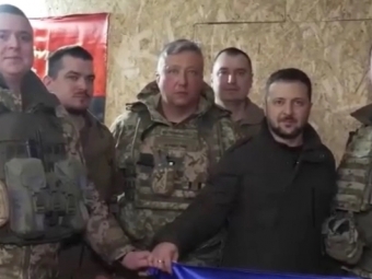 Президент України відвідав Князівську бригаду на передовій 
