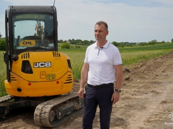 У Володимирській громаді триває будівництво нового водогону 