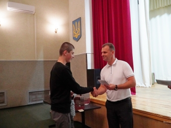 Ігор Пальонка зустрівся із дітьми загиблих військових 