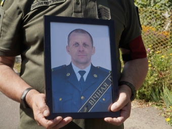 У Володимирі попрощалися з 56-річним Героєм Андрієм Скригою 