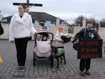 У Володимирі відбулася мирна акція на підтримку військовополонених та зниклих безвісти 