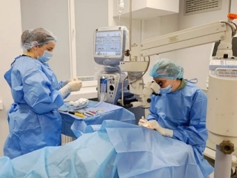 У Володимирському ТМО провели серію успішних операцій з імплантації інтраокулярних лінз 