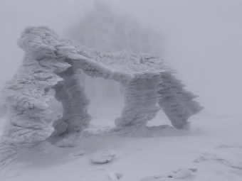 Карпати серед квітня замело снігом 