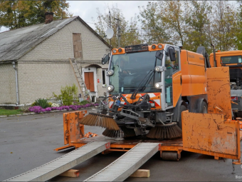 У Володимирі нова комунальна техніка від німецьких партнерів 