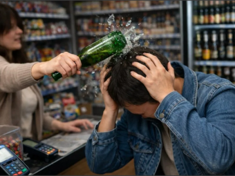  Сварка знайомих у магазині завершилася пляшкою по голові: суд виніс вирок 