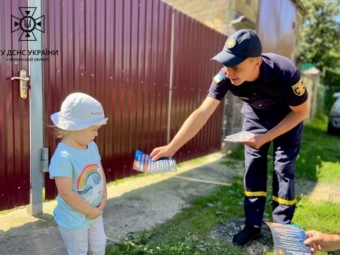 Рятувальники поспілкувались із жителями Володимирської громади 