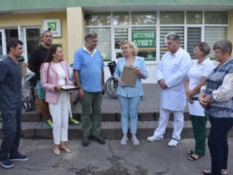 Володимирське ТМО отримало гуманітарну допомогу від польського благодійного фонду 