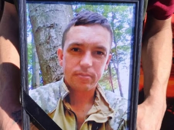 В Оваднівській громаді поховали захисника Романа Гудима з Красностава 