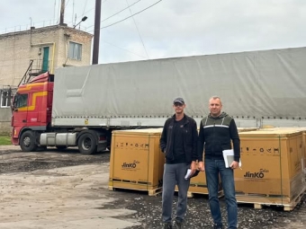 Володимирське ТМО стане енергонезалежним завдяки сонячним панелям від міжнародних партнерів 