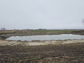 У Затрцівській громаді на Волині незаконно облаштували водойму 