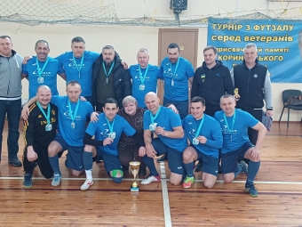 Турнір з футзалу пам'яті Ярослава Кориневського: у Володимирі змагалися ветерани з трьох міст Волині 