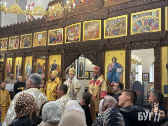 У Нововолинську освятили скульптуру «Розп’яття Ісуса Христа» 