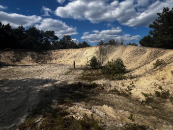 На Волині розслідують незаконний видобуток піску на мільйони гривень 