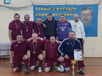 Команда з Володимира перемогла у турнірі з футзалу серед ветеранів 