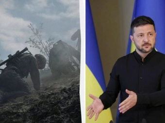 Зеленський про ситуацію на фронті: рф хоче продти Трампу успіх на двох напрямках 