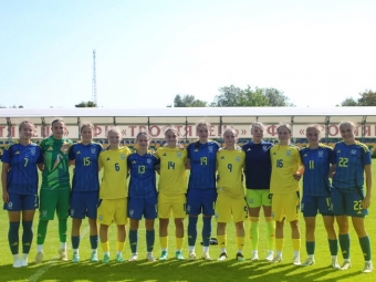 Вихованки володимирського «Ладомира» зіграли у складі національної збірної у товариському матчі 