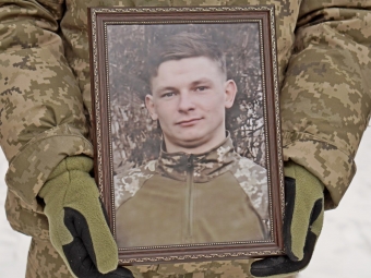 У Володимирській громаді попрощалися з 26-річним військовослужбовцем Артуром Шевчуком 
