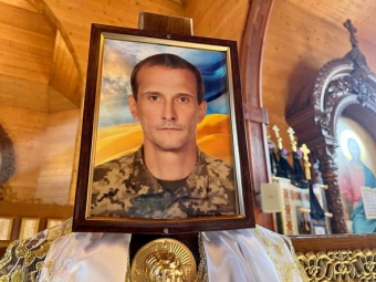 У Володимирській громаді поховали захисника Олександра Решетюка, який загинув на Харківщині 