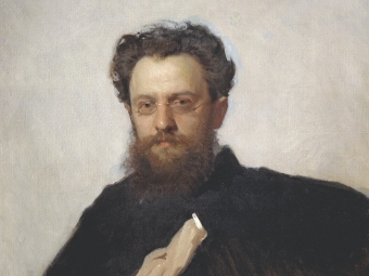 Професор Адріан Прахов (портрет роботи художника Івана Крамського).