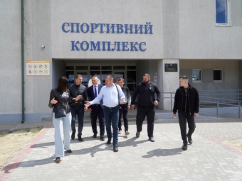 У Володимирі побував замміністра молоді та спорту: високо оцінив спортивну інфраструктуру громади 