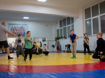 У Нововолинську юні спортсмени з греко-римської боротьби провели відкрите тренування 