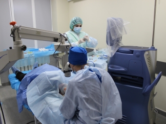 У Володимирі провели 13 офтальмологічних операцій 